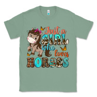 Just A Girl Who Loves Horses Classic Tee | Teevron