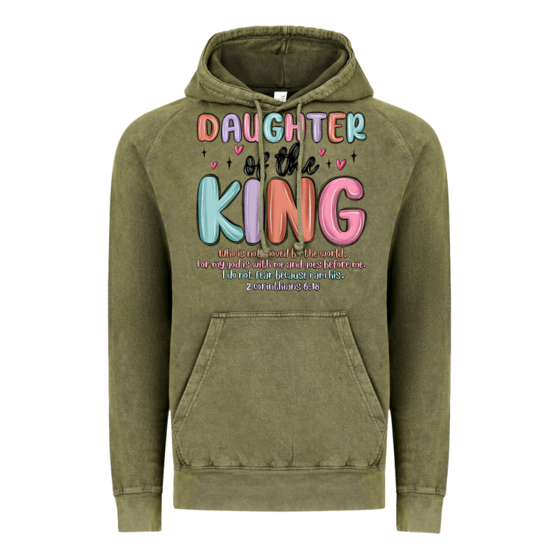 Daughter Of The King Vintage Hoodie by MaliasSmallBusiness | Teevron