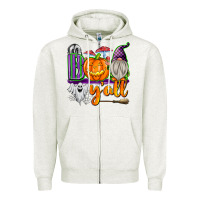 Boo Y'all Zipper Hoodie | Teevron