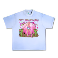 Grape Ice pretty girls walk like this this Urban Heavy Tee - NancyCooperArtShop