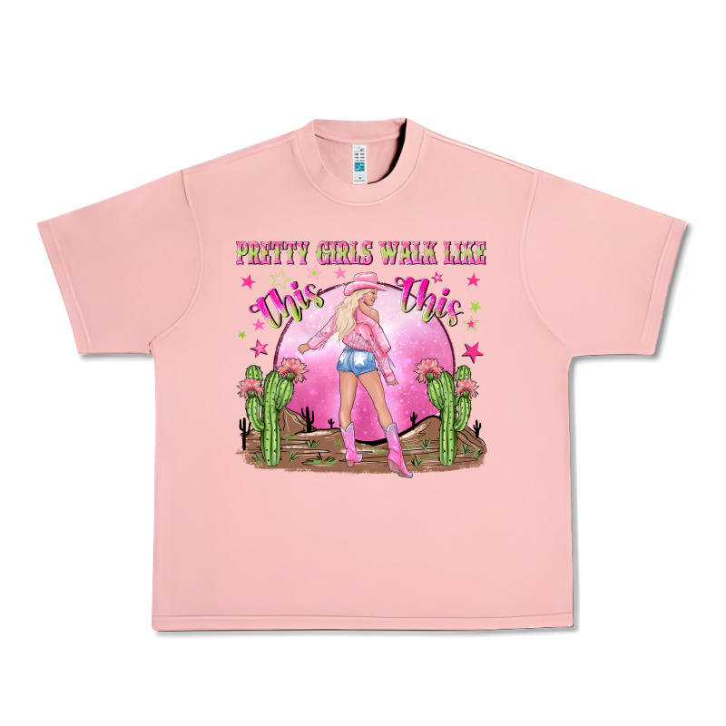 Pretty Girls Walk Like This This Urban Heavy Tee by NancyCooperArtShop | Teevron