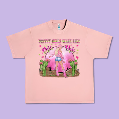 Pretty Girls Walk Like This This Urban Heavy Tee Designed By Nancycooperartshop
