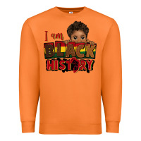 Carrot i am black history black boy peekaboo juneteenth Premium Sweatshirt - CowGirlArtShop