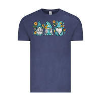 Vintage Denim sunflower gnomes Vintage Tee - MaliasSmallBusiness