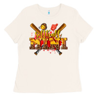 Bone softball mini Ladies Tee - AdoDesignShop