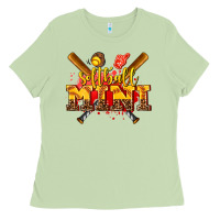 Matcha softball mini Ladies Tee - AdoDesignShop