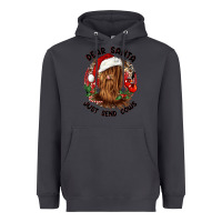 Smoke dear santa just send cows Heavyweight Hoodie - CowGirlArtShop