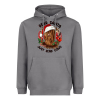 Storm dear santa just send cows Heavyweight Hoodie - CowGirlArtShop