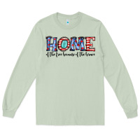 Matcha home of the because of the brave Long Sleeve Tee - JahusDesignShop