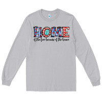 Moon Dust home of the because of the brave Long Sleeve Tee - JahusDesignShop