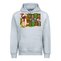 Heather Grey Warm And Cozy Penguin Urban Hoodie - FaDigitalArtStudio