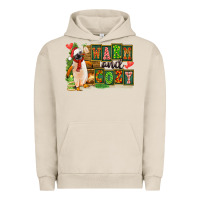 Pigment French Oak Warm And Cozy Penguin Urban Hoodie - FaDigitalArtStudio