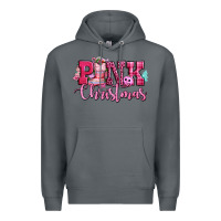 Rock pink christmas Premium Hoodie - CowGirlArtShop