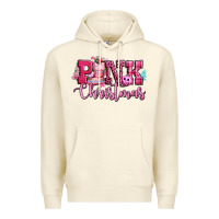 Sandshell pink christmas Premium Hoodie - CowGirlArtShop