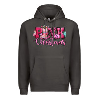 Smoke pink christmas Premium Hoodie - CowGirlArtShop
