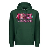 Sports Green pink christmas Premium Hoodie - CowGirlArtShop