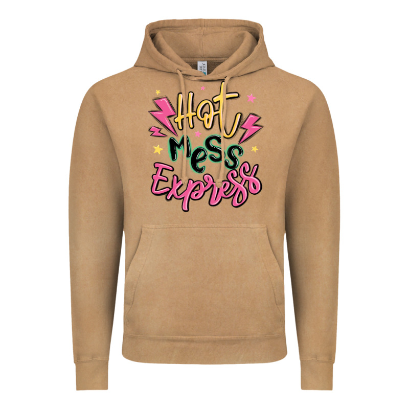 Hot Mess Express Vintage Hoodie by MaliasSmallBusiness | Teevron