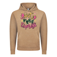 Vintage Coffee hot mess express Vintage Hoodie - MaliasSmallBusiness
