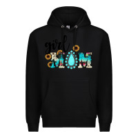 Black girl mom Premium Hoodie - JahusDesignShop