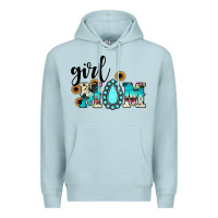Blue Mist girl mom Premium Hoodie - JahusDesignShop
