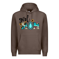 Coffee girl mom Premium Hoodie - JahusDesignShop