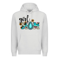 Dove Grey girl mom Premium Hoodie - JahusDesignShop