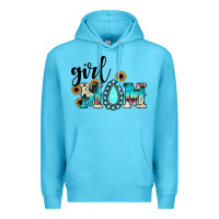 Ocean Blue girl mom Premium Hoodie - JahusDesignShop