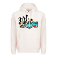 Pale Pink girl mom Premium Hoodie - JahusDesignShop