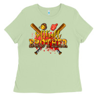 Matcha softball brother Ladies Tee - AdoDesignShop