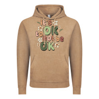 Vintage Coffee it's ok to not be ok Vintage Hoodie - MaliasSmallBusiness