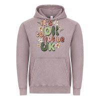 Vintage Zinc it's ok to not be ok Vintage Hoodie - MaliasSmallBusiness