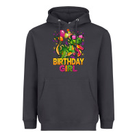 Smoke 5 rd birthday girl t rex pink Heavyweight Hoodie - CowGirlArtShop