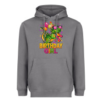 Storm 5 rd birthday girl t rex pink Heavyweight Hoodie - CowGirlArtShop