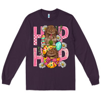 Plum Hip Hop Easter Long Sleeve Tee - BundleAndBundleShop