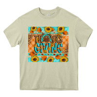 Mossy Thanksgiving Turkey Heavy Core Tee - Artiststas