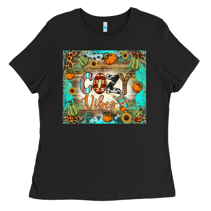 Cozy Vibes Tumbler Ladies Tee by BundleAndBundleShop | Teevron