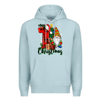 Blue Mist my first christmas gnome Premium Hoodie - CowGirlArtShop