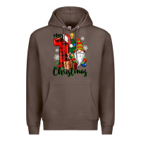 Coffee my first christmas gnome Premium Hoodie - CowGirlArtShop
