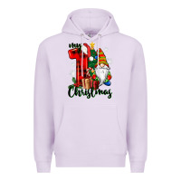 Lilac my first christmas gnome Premium Hoodie - CowGirlArtShop