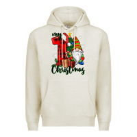 Oatmeal Heather my first christmas gnome Premium Hoodie - CowGirlArtShop
