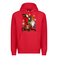 Red my first christmas gnome Premium Hoodie - CowGirlArtShop