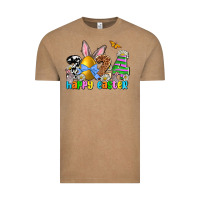 Vintage Coffee 2024 Happy Easter Vintage Tee - NancyCooperArtShop