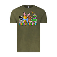 Vintage Olive 2024 Happy Easter Vintage Tee - NancyCooperArtShop