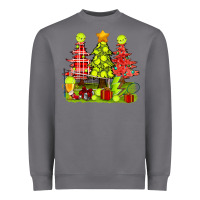 Christmas With Tennis Trees Heavyweight Sweatshirt | Teevron