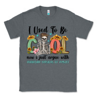 Charcoal Heather i used to be cool now i just argue with miniature Classic Tee - MaliasSmallBusiness