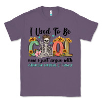 Lavender i used to be cool now i just argue with miniature Classic Tee - MaliasSmallBusiness