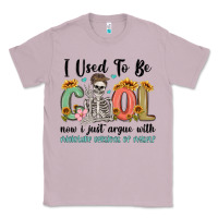 Lilac i used to be cool now i just argue with miniature Classic Tee - MaliasSmallBusiness