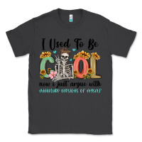 Smoke i used to be cool now i just argue with miniature Classic Tee - MaliasSmallBusiness