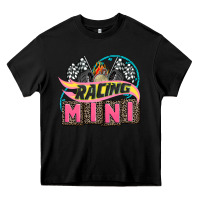 Black racing mini with racing oto equipment Heavy Core Tee - AdoDesignShop