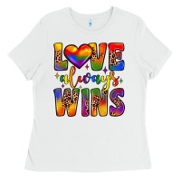 White love always wins Ladies Tee - JahusDesignShop